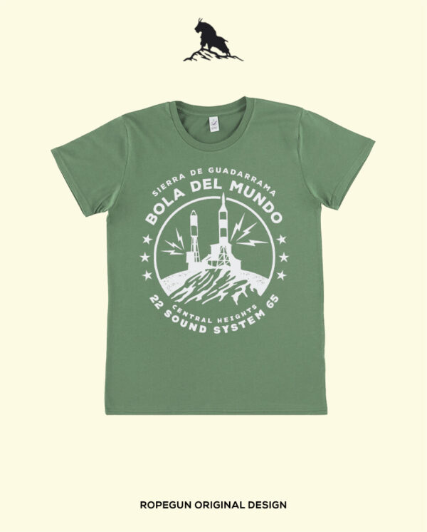 Camiseta Mujer "Bola del Mundo"