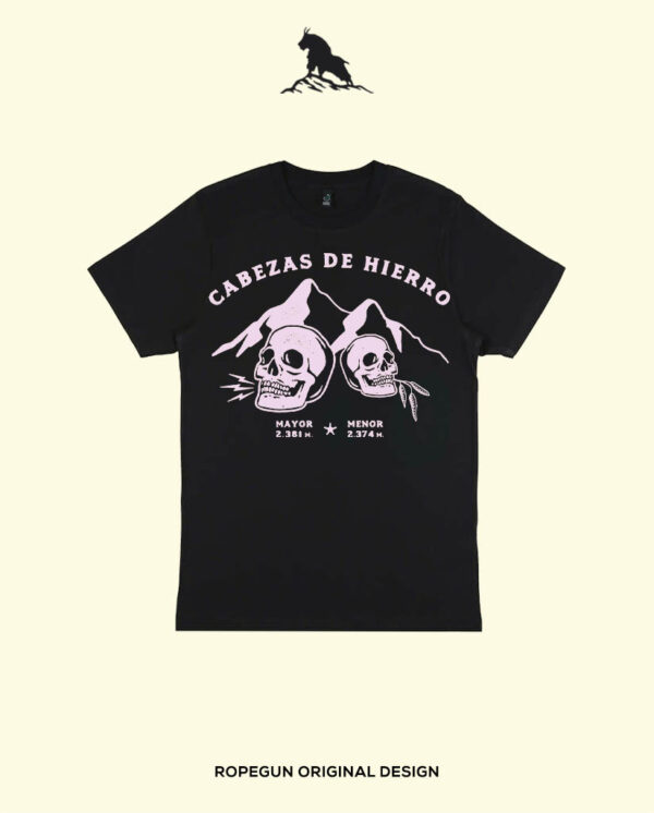 Camiseta Mujer "Cabezas de Hierro"