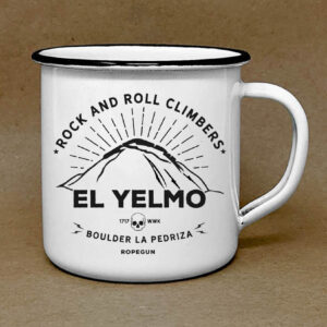 TAZA ESMALTADA "EL YELMO"